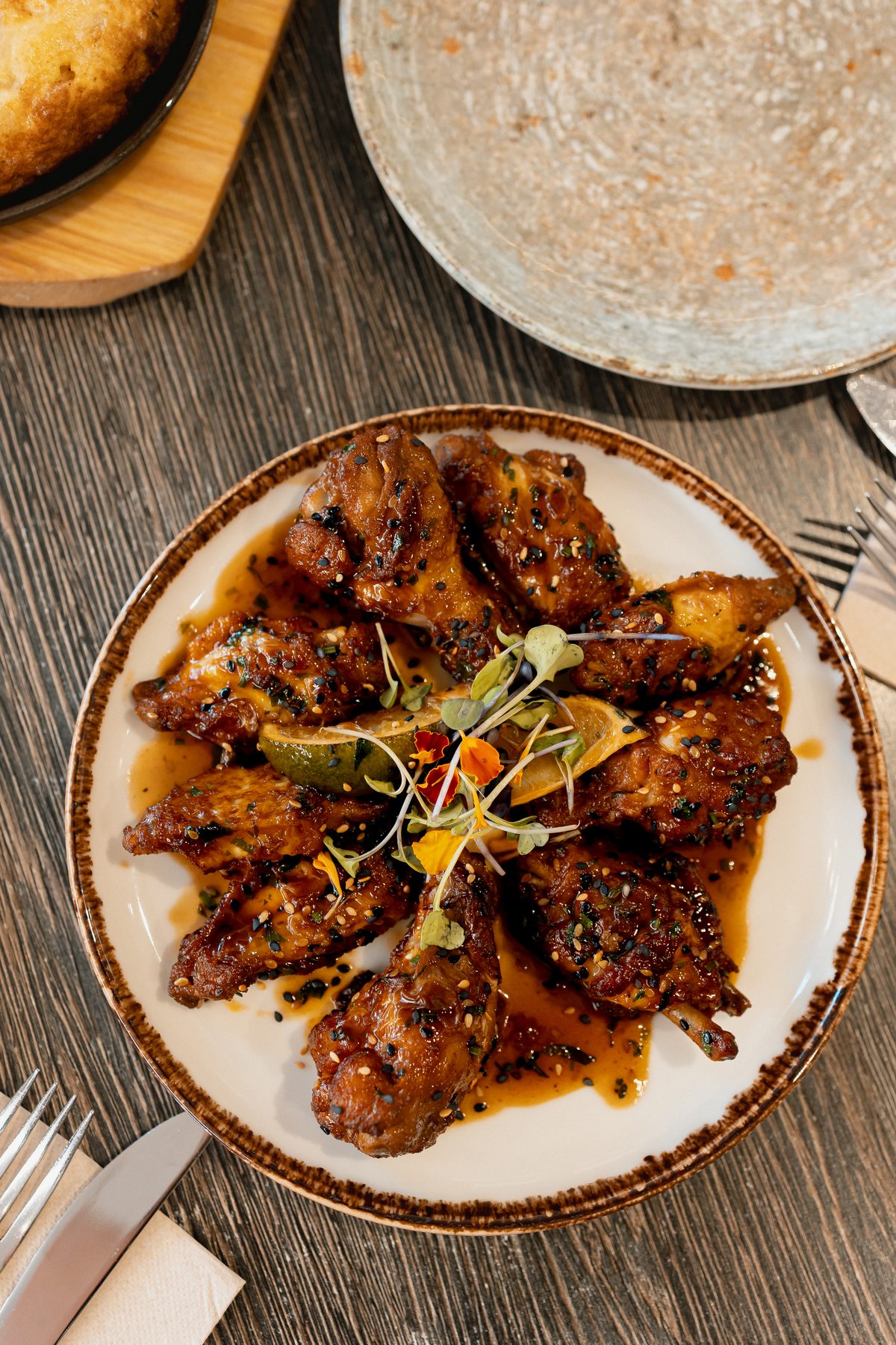 Can Frasquet chicken wings, tapas bar in Palma